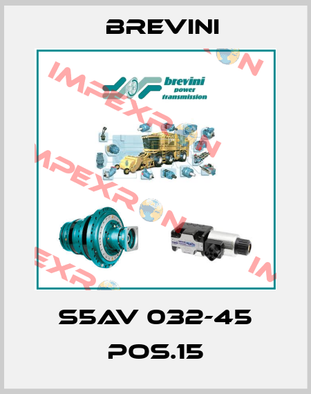 S5AV 032-45 POS.15 Brevini