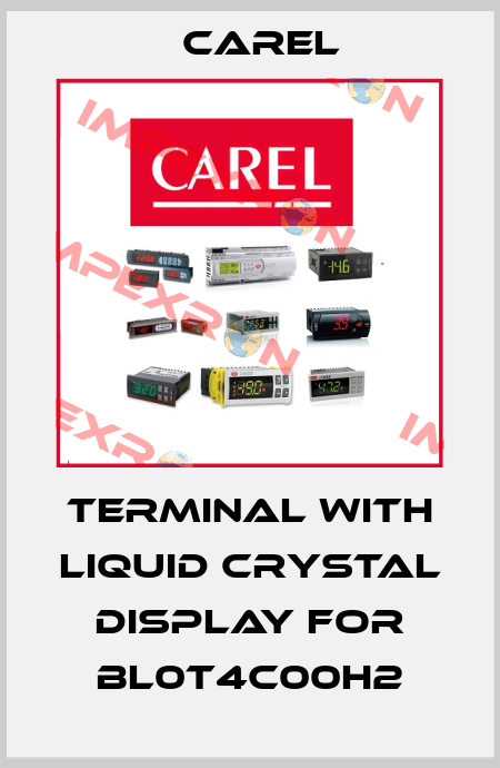 Terminal with liquid crystal display for BL0T4C00H2 Carel