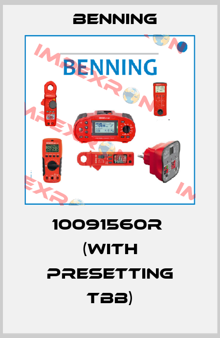 10091560R  (with presetting TBB) Benning