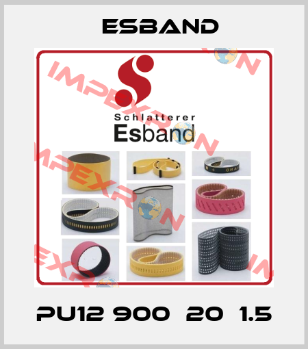 PU12 900Ｘ20Ｘ1.5 Esband