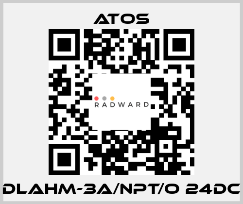 DLAHM-3A/NPT/O 24DC Atos