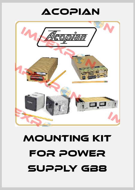 Mounting kit for power supply GB8 Acopian