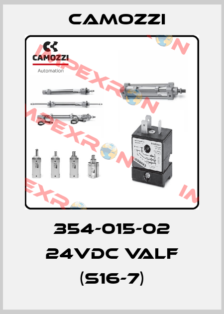 354-015-02 24VDC VALF (S16-7) Camozzi