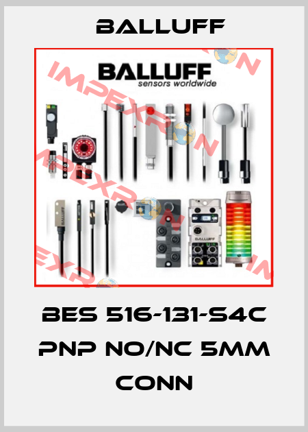 BES 516-131-S4C PNP NO/NC 5MM CONN Balluff
