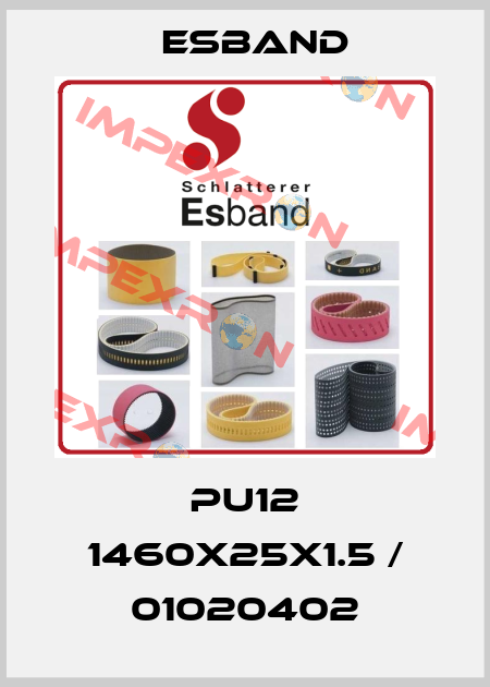 PU12 1460X25X1.5 / 01020402 Esband