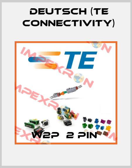 W2P  2 pin  Deutsch (TE Connectivity)