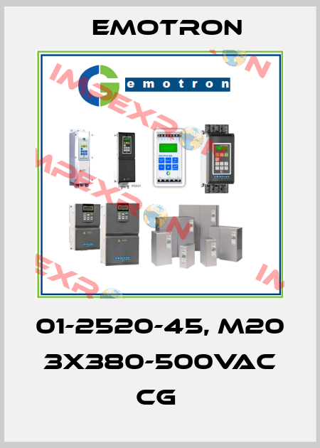 01-2520-45, M20 3X380-500VAC CG  Emotron