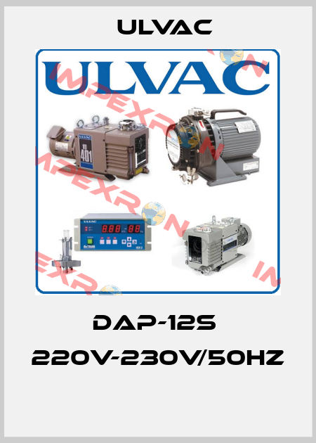DAP-12S  220V-230V/50Hz  ULVAC