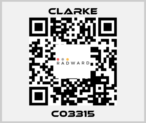 C03315 Clarke