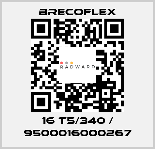 16 T5/340 / 9500016000267 Brecoflex