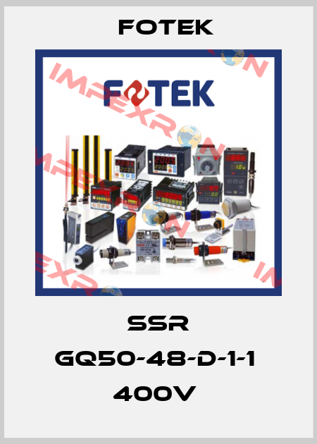 SSR GQ50-48-D-1-1  400V  Fotek