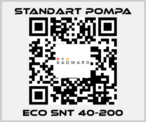 ECO SNT 40-200 STANDART POMPA
