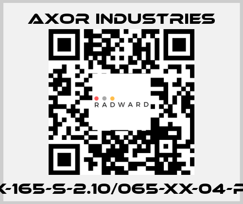 SAX-165-S-2.10/065-XX-04-P-00 Axor Industries
