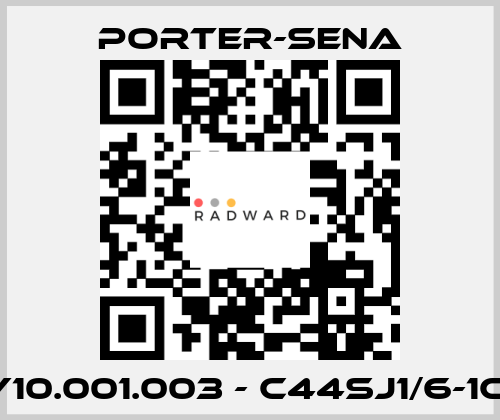 Y10.001.003 - c44sj1/6-1c  PORTER-SENA