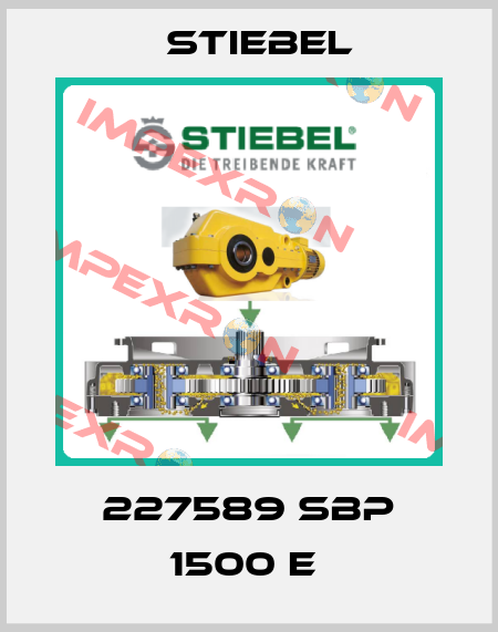227589 SBP 1500 E  Stiebel