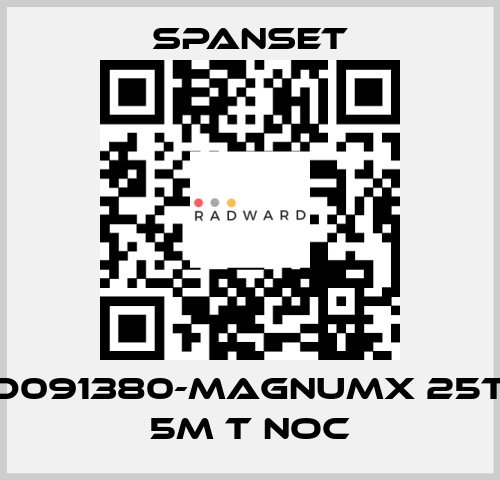 D091380-MagnumX 25t 5m T NoC SpanSet