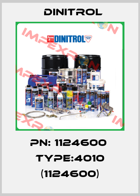 PN: 1124600  Type:4010 (1124600) Dinitrol