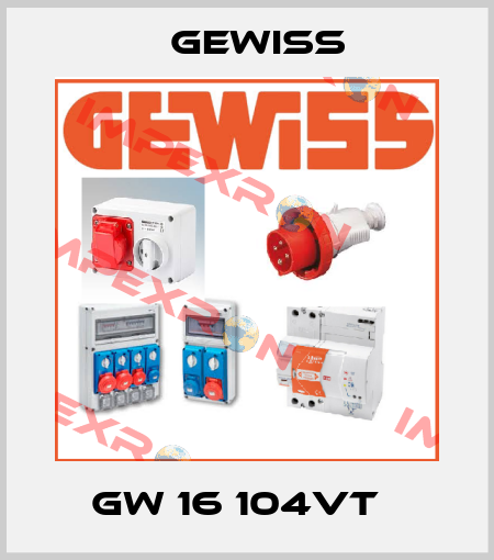 GW 16 104VT   Gewiss
