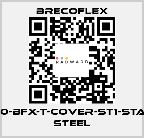 16AT10/0-BFX-T-COVER-ST1-STAINLESS STEEL  Brecoflex