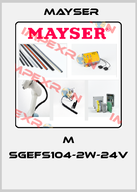 M SGEFS104-2W-24V  Mayser