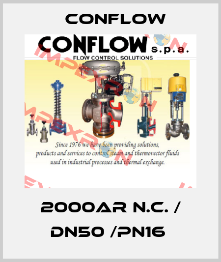 2000AR N.C. / DN50 /PN16  CONFLOW