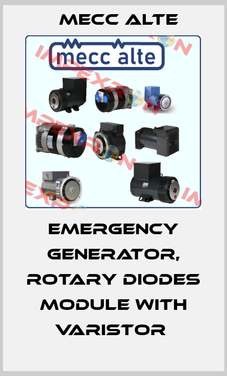 Emergency generator, Rotary Diodes Module with Varistor  Mecc Alte