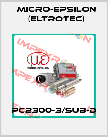 PC2300-3/SUB-D Micro-Epsilon (Eltrotec)