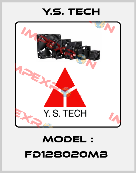 Model : FD128020MB  Y.S. Tech