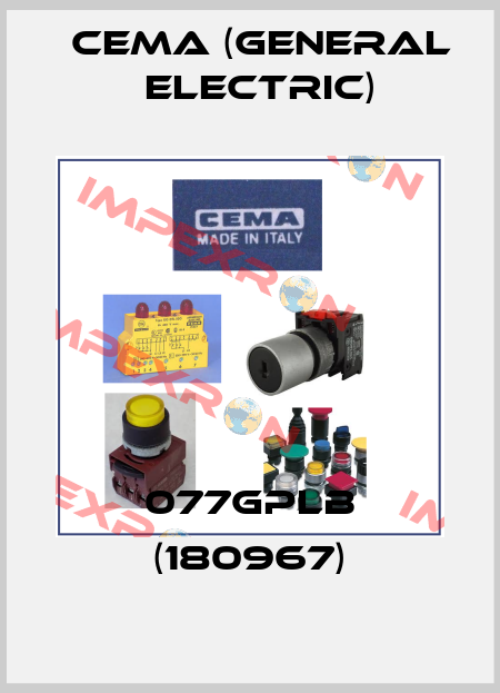 077GPLB (180967) Cema (General Electric)