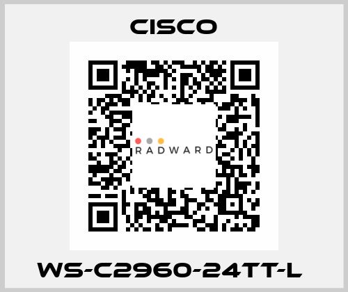 WS-C2960-24TT-L  Cisco