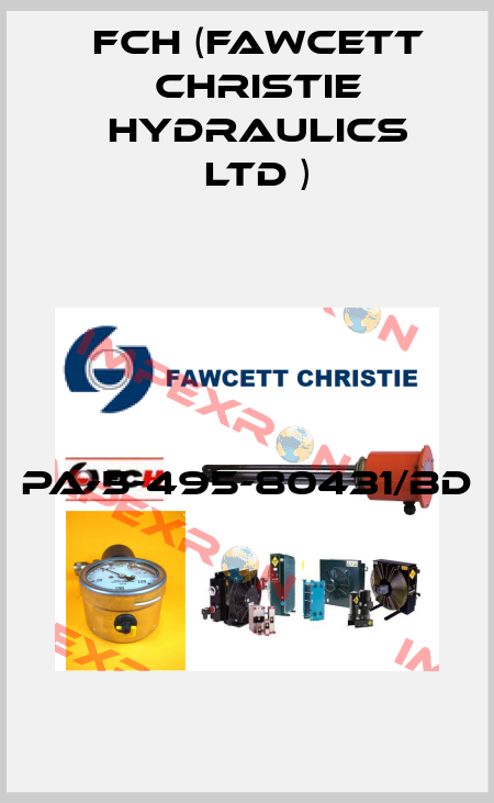 PA-5-495-80431/BD  FCH (Fawcett Christie Hydraulics Ltd )