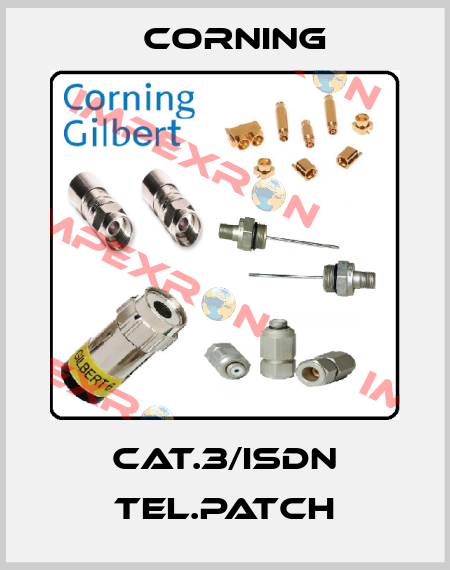 CAT.3/ISDN TEL.PATCH Corning