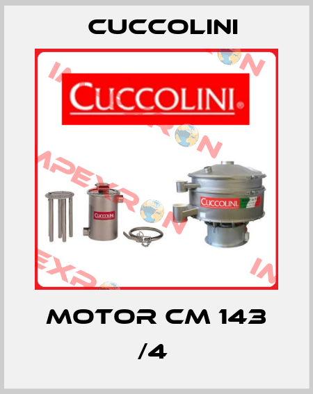 Motor CM 143 /4  Cuccolini