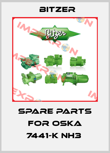 Spare parts for OSKA 7441-K NH3  Bitzer
