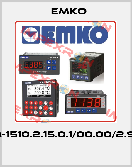 ESM-1510.2.15.0.1/00.00/2.9.0.0  EMKO