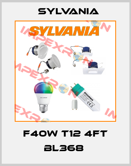 F40W T12 4FT BL368  Sylvania