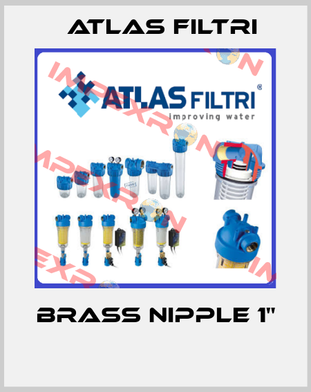 brass nipple 1"  Atlas Filtri