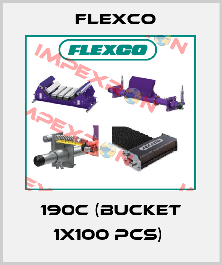 190C (bucket 1x100 pcs)  Flexco