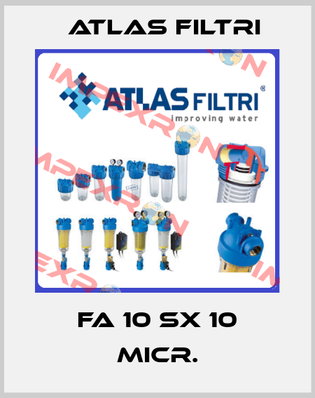 FA 10 SX 10 micr. Atlas Filtri