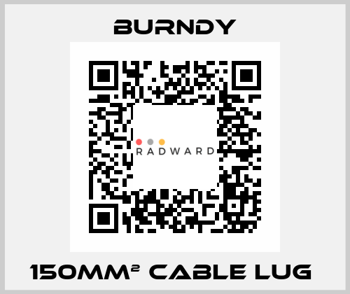 150mm² cable lug  Burndy