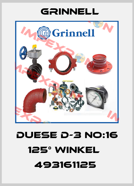 DUESE D-3 NO:16 125° WINKEL   493161125  Grinnell