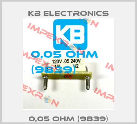 0,05 oHM (9839) KB Electronics