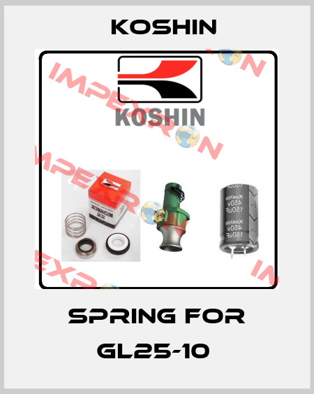 SPRING for GL25-10  Koshin