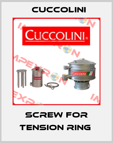 screw for tension ring  Cuccolini