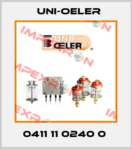 0411 11 0240 0  Uni-Oeler