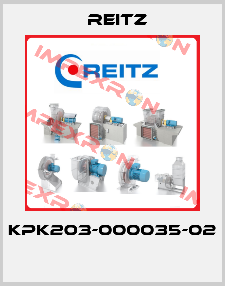 KPK203-000035-02  Reitz