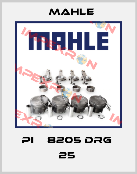 PI    8205 DRG  25  MAHLE
