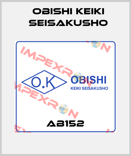 AB152 Obishi Keiki Seisakusho
