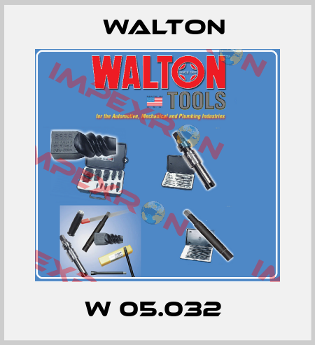 W 05.032  WALTON