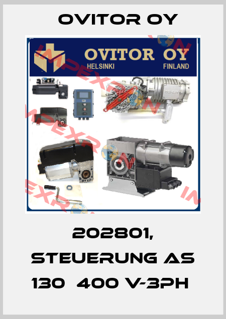202801, STEUERUNG AS 130  400 V-3PH  Ovitor Oy